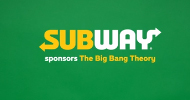 Subway to sponsor E4 smash hit The Big Bang Theory
